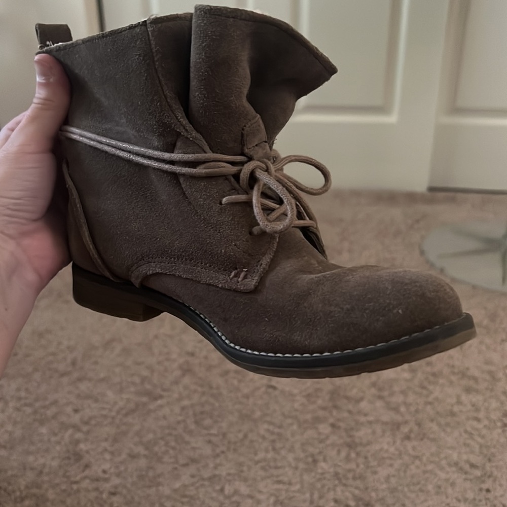 Taupe Steve Madden Boots